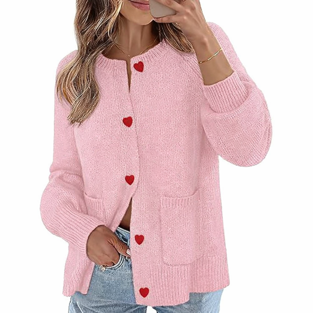 Bloomi™ Valentines Cardigan Sweater